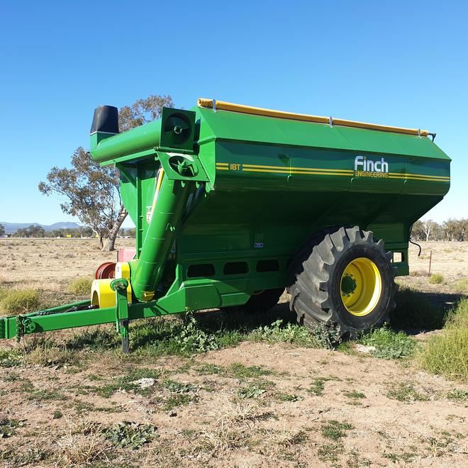 Finch 20t Chaser Bin Farm Tender