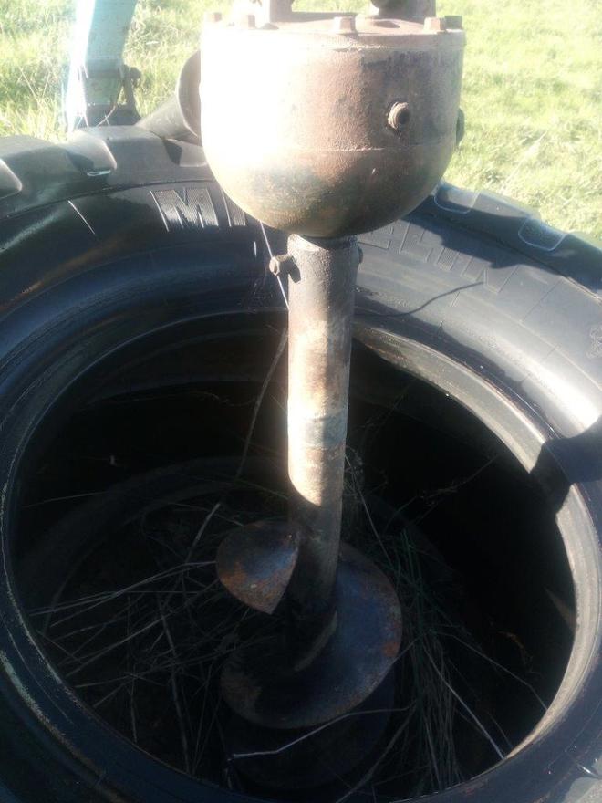 3 Point Linkage Post hole digger. Farm Tender