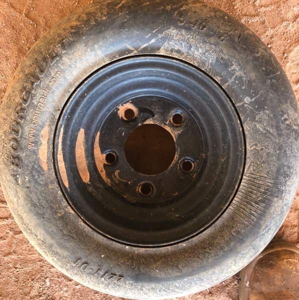 Bourgault press wheels Farm Tender